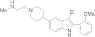 3-Chloro-2-(2-methoxyphenyl)-6-[N-(2-methylaminoethyl)pyperidin-4-yl]indole