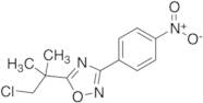 5-(1-Chloro-2-methylpropan-2-yl)-3-(4-nitrophenyl)-1,2,4-oxadiazole