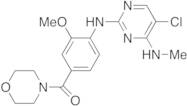 [4-[[5-Chloro-4-(methylamino)-2-pyrimidinyl]amino]-3-methoxyphenyl]-4-morpholinylmethanone