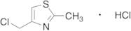 4-Chloromethyl-2-methyl-1,3-thiazole, Hydrochloride