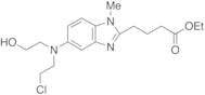 5-[(2-Chloroethyl)(2-hydroxyethyl)amino]-1-methyl-1H-benzimidazole-2-butanoic Acid Ethyl Ester