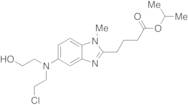 5-[(2-Chloroethyl)(2-hydroxyethyl)amino]-1-methyl-1H-benzimidazole-2-butanoic Acid 1-Methylethyl Ester