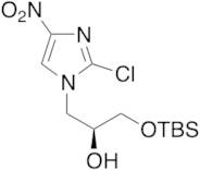 (AlphaS)-2-Chloro-Alpha-[[[(1,1-dimethylethyl)dimethylsilyl]oxy]methyl]-4-nitro-1H-imidazole-1-eth…