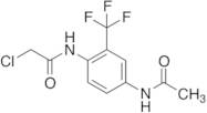 2-Chloro-N-[4-acetamido-2-(trifluoromethyl)phenyl]acetamide
