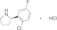 (R)-2-(2-Chloro-5-fluorophenyl)pyrrolidine Hydrochloride