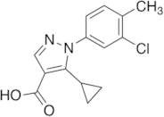 1-(3-Chloro-4-methylphenyl)-5-cyclopropyl-1H-pyrazole-4-carboxylic Acid
