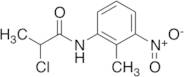 2-Chloro-N-(2-methyl-3-nitrophenyl)propanamide