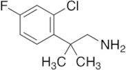 2-(2-Chloro-4-fluorophenyl)-2-methylpropan-1-amine