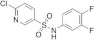 6-Chloro-N-(3,4-difluorophenyl)pyridine-3-sulfonamide