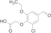 (2-Chloro-6-ethoxy-4-formylphenoxy)acetic Acid