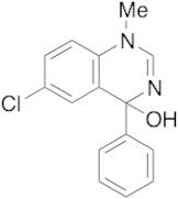 6-Chloro1,4-dihydro-1-methyl-4-phenyl-4-quinazolinol