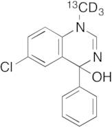 6-Chloro1,4-dihydro-1-methyl-4-phenyl-4-quinazolinol-13CD3