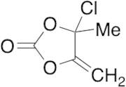 4-Chloro-4-methyl-5-methylene-1,3-dioxolan-2-one (~90%)