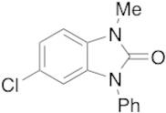 5-Chloro-1,3-dihydro-1-methyl-3-phenyl-2H-benzimidazol-2-one