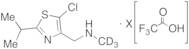 5-​Chloro-​N-​methyl-​2-​(1-​methylethyl)​-4-​thiazolemethanamine-d3 Trifluoroacetic Acid Salt