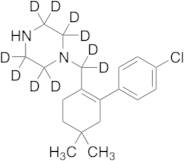 1-{[2-(4-Chlorophenyl)-4,4-dimethylcyclohex-1-en-1-yl]methyl}piperazine-d10