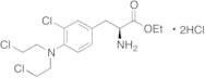 3-Chloromelphalan Ethyl Ester Dihydrochloride