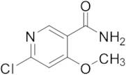 6-Chloro-4-methoxynicotinamide