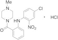 [2-[(4-Chloro-2-nitrophenyl)amino]phenyl](4-methyl-1-piperazinyl)methanone Hydrochloride