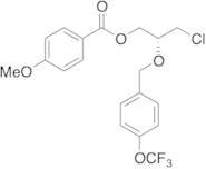 (2R)-3-Chloro-2-[[4-(trifluoromethoxy)phenyl]methoxy]propyl ester 4-Methoxybenzoic Acid