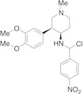 (3S,4R)-N-(Chloro(4-nitrophenyl)methyl)-3-(3,4-dimethoxyphenyl)-1-methylpiperidin-4-amine