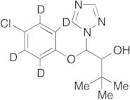 beta-(4-Chlorophenoxy)-alpha-(1,1-dimethylethyl)-1H-1,2,4-triazole-1-ethanol-d4