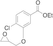 4-Chloro-3-(oxiran-2-ylmethoxy)benzoic Acid Ethyl Ester