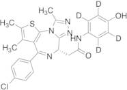 (S)-2-(4-(4-Chlorophenyl)-2,3,9-trimethyl-6H-thieno[3,2-f][1,2,4]triazolo[4,3-a][1,4]diazepin-6-yl)-N-(4-hydroxyphenyl)acetamide-d4