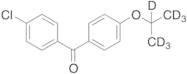 (4-Chlorophenyl)[4-(1-methylethoxy)phenyl]methanone-D7(Fenofibrate Impurity)