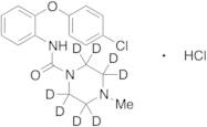 N-[2-(4-Chlorophenoxy)phenyl]-4-methyl-1-piperazinecarboxamide Hydrochloride-d8