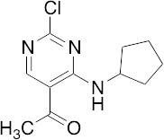 1-[2-Chloro-4-(cyclopentylamino)-5-pyrimidinyl]ethanone