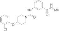 4-(2-Chlorophenoxy)-N-[3-[(methylamino)carbonyl]phenyl]-1-piperidinecarboxamide