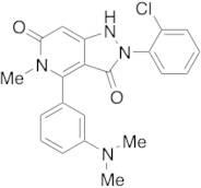 2-(2-Chlorophenyl)-4-(3-(dimethylamino)phenyl)-5-methyl-1H-pyrazolo[4,3-c]pyridine-3,6(2H,5H)-dione