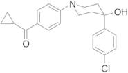 [4-[4-(4-Chlorophenyl)-4-hydroxy-1-piperidinyl]phenyl]cyclopropylmethanone