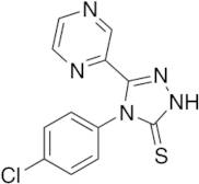 4-(4-Chlorophenyl)-5-(pyrazin-2-yl)-4H-1,2,4-triazole-3-thiol