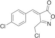 (4E)-4-(4-Chlorobenzylidene)-3-(chloromethyl)isoxazol-5(4H)-one