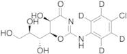 (5R,6S)-2-[(4-Chlorophenyl)amino]-5-hydroxy-6-[(1R,2R)-1,2,3-trihydroxypropyl]-5,6-dihydro-4H-1,3-…