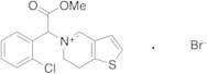 5-[1-(2-Chlorophenyl)-2-methoxy-2-oxoethyl]-6,7-dihydrothieno[3,2-c]pyridiniumBromide (~90%)