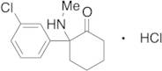 2-(3-Chlorophenyl)-2-(methylamino)cyclohexanone Hydrochloride