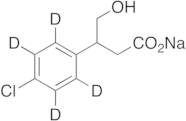 3-(4-Chlorophenyl-d4)-4-hydroxybutyric Acid Sodium Salt