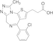 4-(2-Chlorophenyl)-9-methyl-6H-thieno[3,2-f][1,2,4]triazolo[4,3-a][1,4]diazepine-2-propanoic Acid