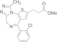 4-(2-Chlorophenyl)-9-methyl-6H-thieno[3,2-f][1,2,4]triazolo[4,3-a][1,4]diazepine-2-propanoic Acid Methyl Ester