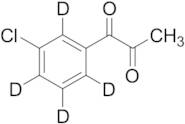 1-(3-Chlorophenyl)-1,2-propanedione-d4
