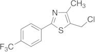 5-Chloromethyl-4-methyl-2-(4-trifluoromethylphenyl)thiazole