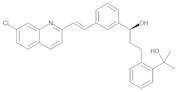 2-[3-(S)-[3-(2-(7-Chloro-2-quinolinyl)ethenyl)phenyl]-3-hydroxypropyl]phenyl-2-propanol