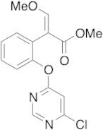 (aE)-2-[(6-Chloro-4-pyrimidinyl)oxy]-a-(methoxymethylene)benzeneacetic Acid Methyl Ester