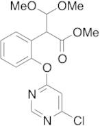 2-[(6-Chloro-4-pyrimidinyl)oxy]-α-(dimethoxymethyl)benzeneacetic Acid Methyl Ester