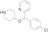 2-[(4-Chlorophenyl)(4-piperidinyloxy)methyl]pyridine