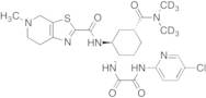 N-(5-Chloropyridin-2-yl)-N'-[(1S,2S,4R)-4-[(dimethylamino)carbonyl]-2-[[(5-methyl-4,5,6,7-tetrahydrothiazolo[5,4-c]pyridin-2-yl)carbonyl]amino]cyclohexyl]ethanediamide-d6