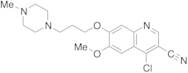 4-Chloro-3-cyano-6-methoxy-7-[3-(4-methylpiperazin-1-yl)propoxy]quinoline